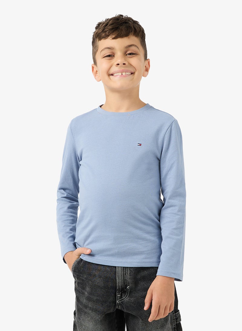 TOMMY HILFIGER Kids Essential Crew Neck T-Shirt - Image 1